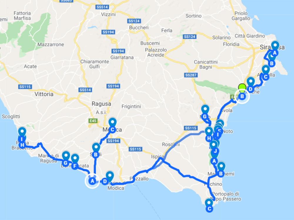 Itinerario viaggio sicilia con bimbi