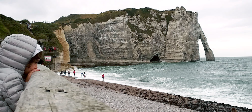 Falesie di Etretat con i bambini - Francia Normandia