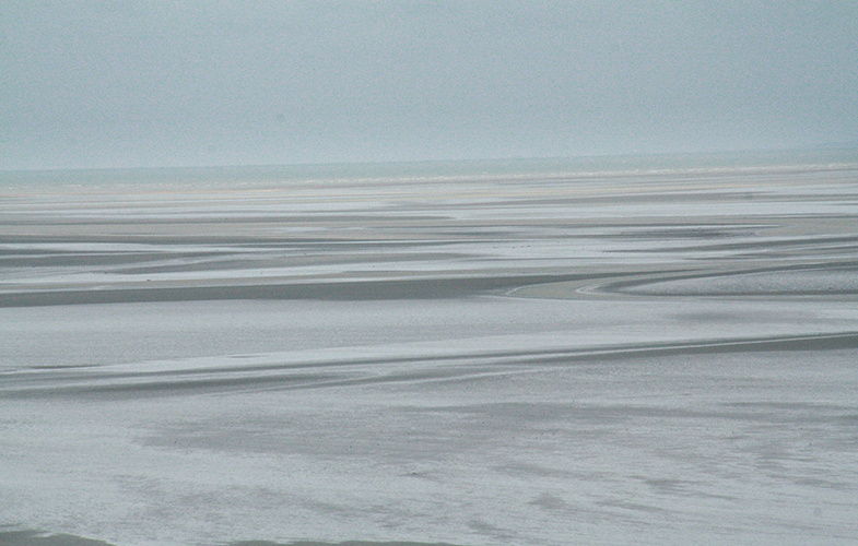 la baia di mont-saint-michel - francia