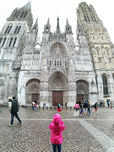 Rouen - la normandia con bambini