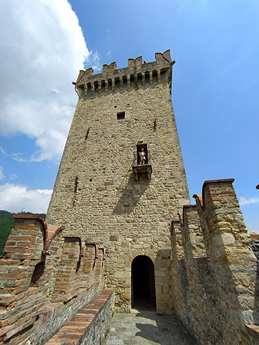 Il mastio del borgo di Vigoleno