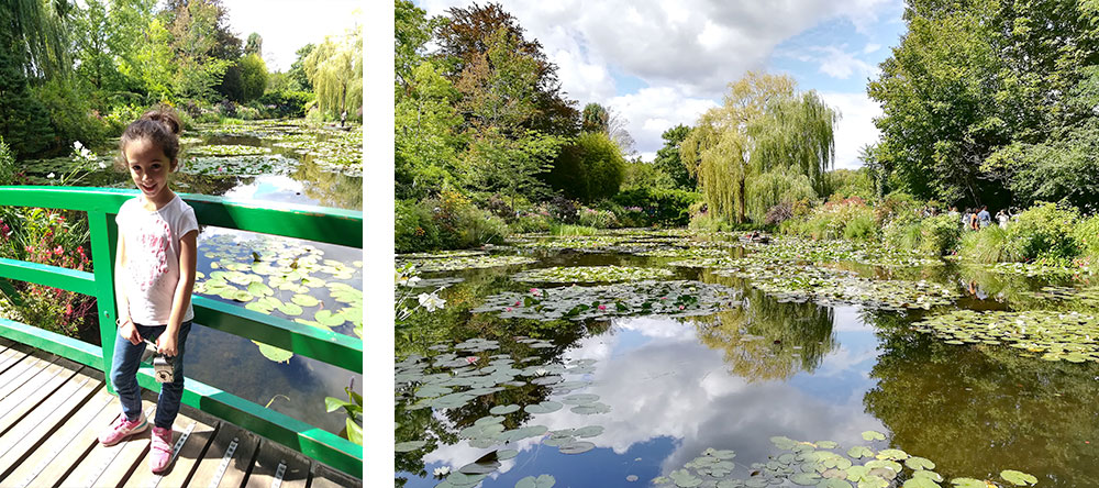 Passeggiando per il giardino delle ninfee di Monet