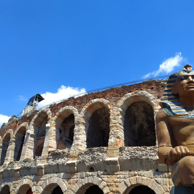 Arena di Verona - allestimento aida