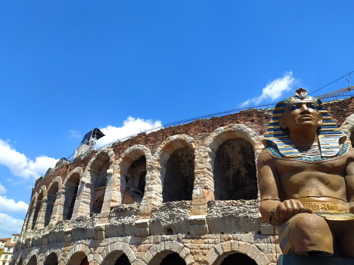 Arena di Verona - allestimento aida