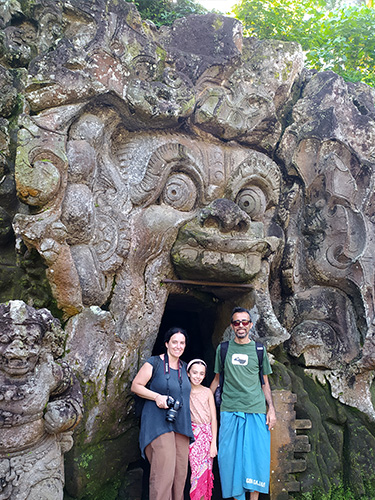 Goa gajah - grotta dell'elefante