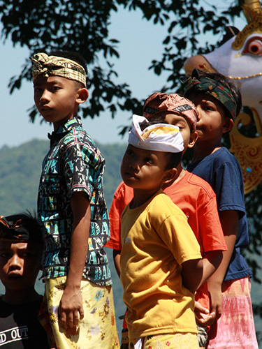 bambini a sideman - Bali