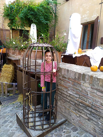 Halloween a Gradara con i bambini