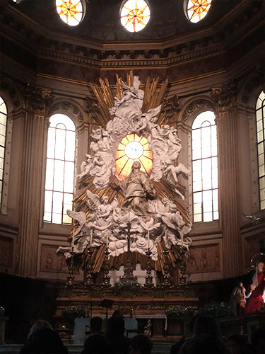 Altare del duomo di Napoli