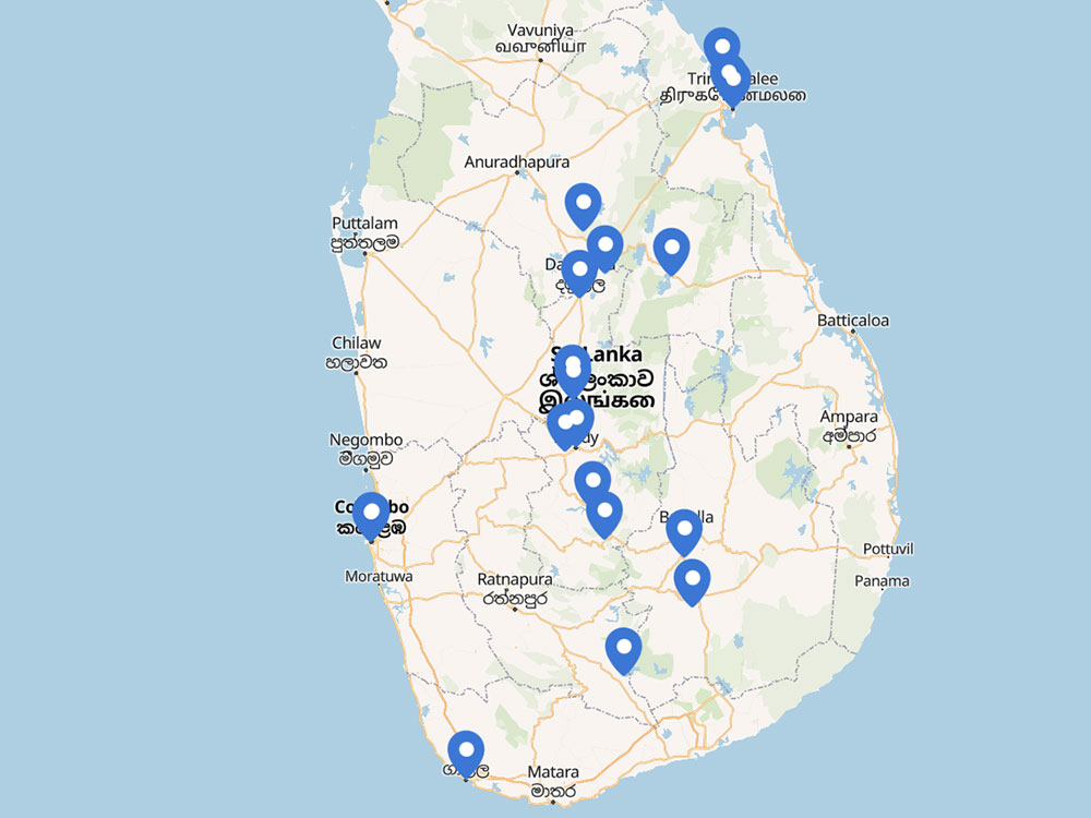 Itinerario Sri Lanka
