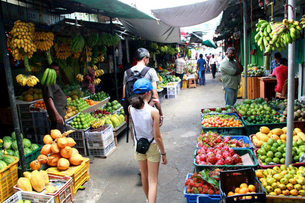 Il mercato di Kandy - Sri Lanka