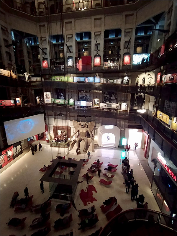 museo del cinema vista interna