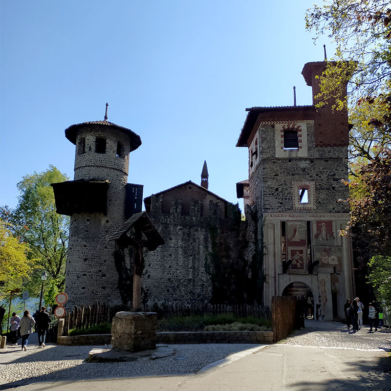 Il borgo medievale al parco del valentino - torino