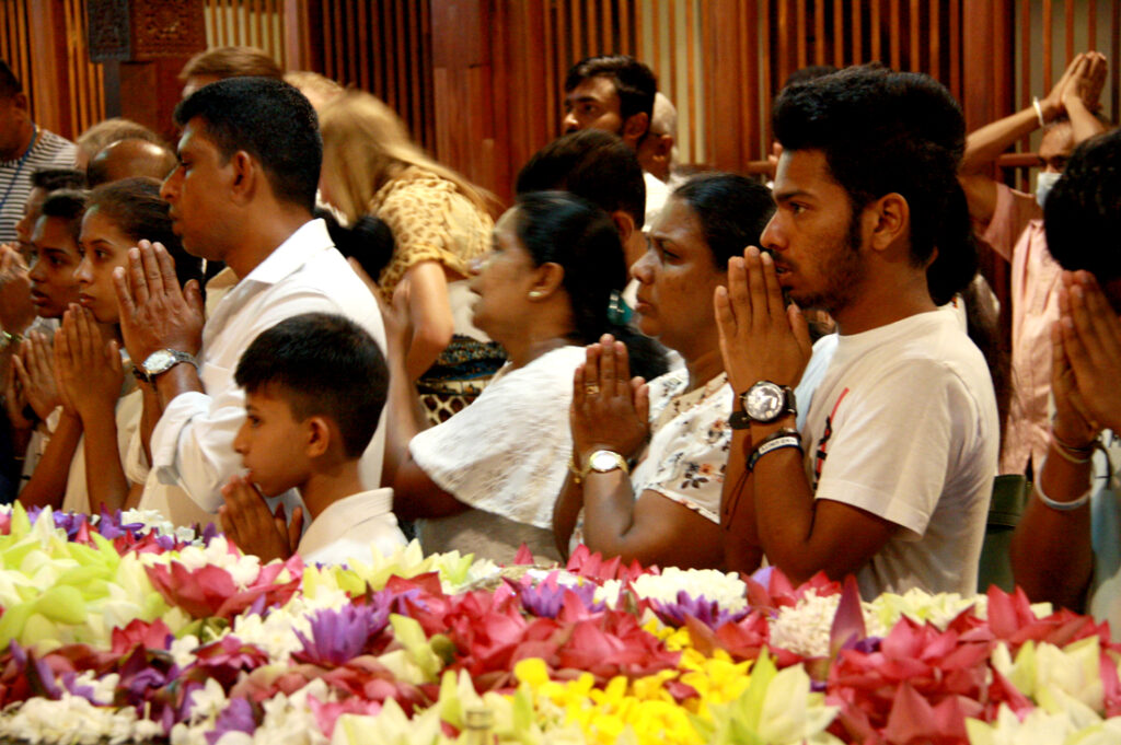 Il tempio del sacro dente a Kandy - Sri Lanka