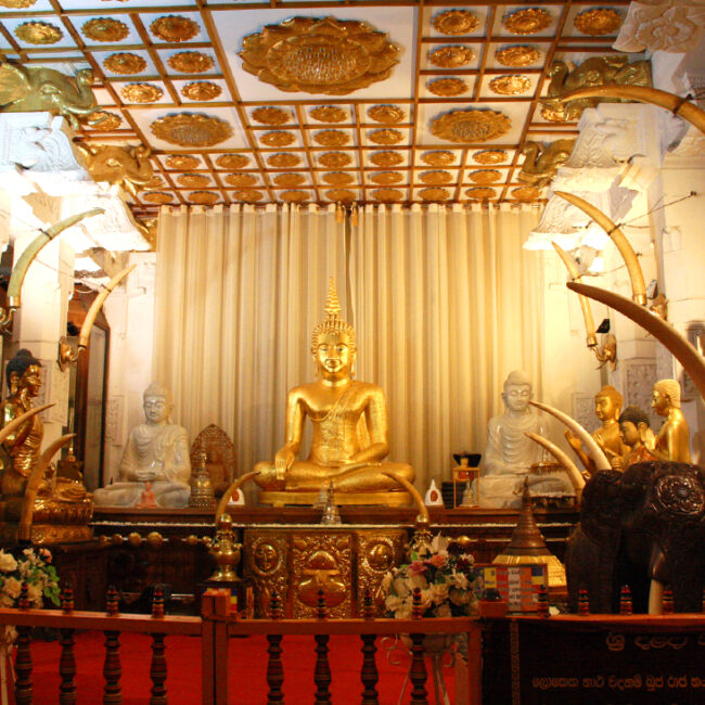 Tempio del sacro dente a Kandy - Sri Lanka