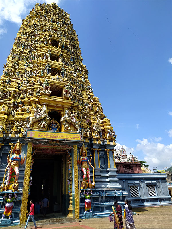 Tempio induista arumihu - sri lanka